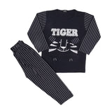 Boys 2 Pcs Suit Full Sleeves - Navy Blue, Kids, Boys Sets And Suits, Chase Value, Chase Value