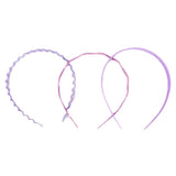 Girls Pack Of 3 Hairbands - Purple, Kids, Hair Accessories, Chase Value, Chase Value