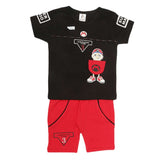 Boys Half Sleeves Suit (2208) - Black, Kids, Boys Sets And Suits, Chase Value, Chase Value