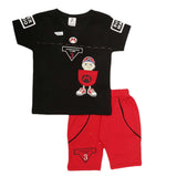 Boys Half Sleeves Suit (2208) - Black, Kids, Boys Sets And Suits, Chase Value, Chase Value