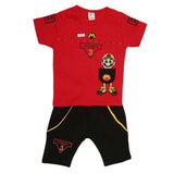 Boys Half Sleeves Suit (2208) - Red, Kids, Boys Sets And Suits, Chase Value, Chase Value