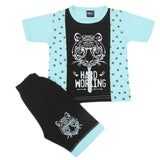 Boys Short Suit - Blue, Kids, Boys Sets And Suits, Chase Value, Chase Value