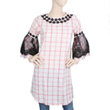 Women's Stripe Kurti - Pink, Women's Fashion, Chase Value, Chase Value