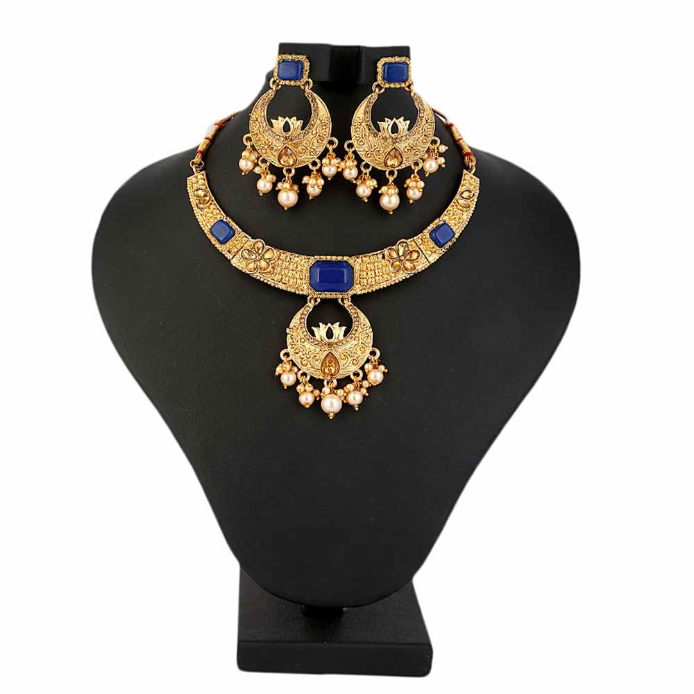 Women's Jewellery Set - Navy Blue, Women, Jewellery Set, Chase Value, Chase Value