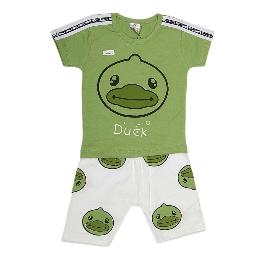 Boys Half Sleeves Suit (2312) - Green, Kids, Boys Sets And Suits, Chase Value, Chase Value