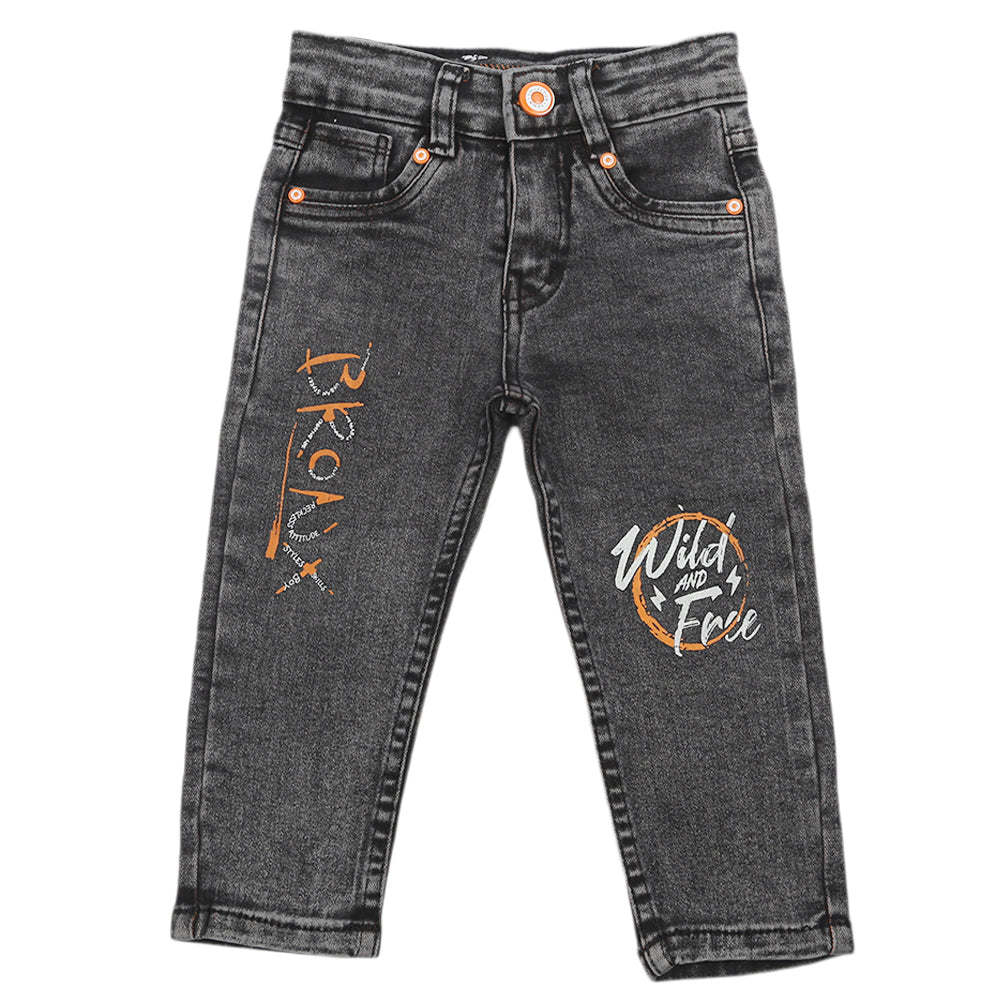 Boys Denim Pant - Dark Grey, Boys Pants, Chase Value, Chase Value