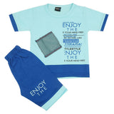 Boys Short Suit - Blue, Kids, Boys Sets And Suits, Chase Value, Chase Value