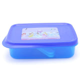 Slim Line Lunch Box JZ-670 - Royal Blue, Kids, Tiffin Boxes And Bottles, Chase Value, Chase Value