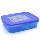Slim Line Lunch Box JZ-670 - Royal Blue, Kids, Tiffin Boxes And Bottles, Chase Value, Chase Value
