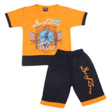 Boys Short Suit - Orange, Kids, Boys Sets And Suits, Chase Value, Chase Value