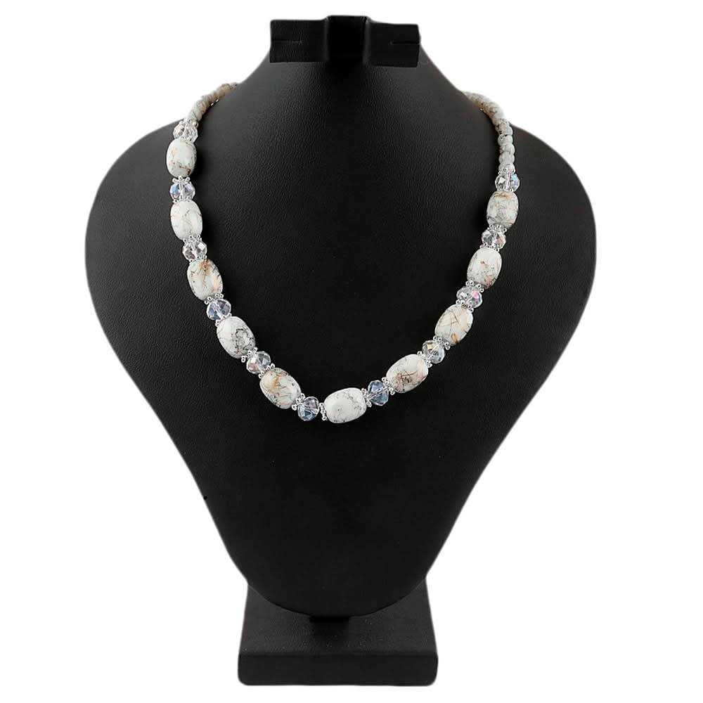Women's Beads Mala - White - test-store-for-chase-value