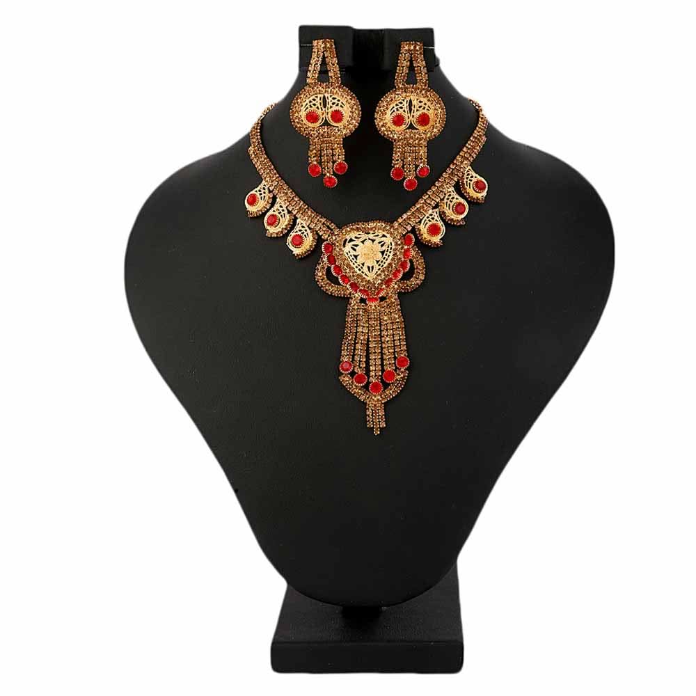 Women's Fancy Jewellery Set - Copper Red, Women, Jewellery Set, Chase Value, Chase Value