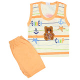 Newborn Boys Sando Suit 1121 - Orange, Kids, Boys Sets And Suits, Chase Value, Chase Value