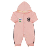 Newborn Boys Full Sleeves Romper - Pink, Kids, New Born Boys Rompers, Chase Value, Chase Value