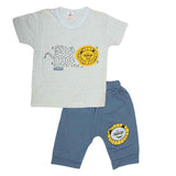 Boys Half Sleeves Suit (2191) - Blue, Kids, Boys Sets And Suits, Chase Value, Chase Value