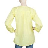 Women's Full Sleeves Western Top - Yellow, Women, T-Shirts And Tops, Chase Value, Chase Value