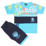 Boys Short Suit - Blue, Kids, Boys Sets And Suits, Chase Value, Chase Value