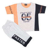 Boys Short Suit - Peach, Kids, Boys Sets And Suits, Chase Value, Chase Value