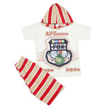 Boys Short Suit - Red, Kids, Boys Sets And Suits, Chase Value, Chase Value