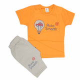 Boys Half Sleeves Suit (2200) - Orange, Kids, Boys Sets And Suits, Chase Value, Chase Value