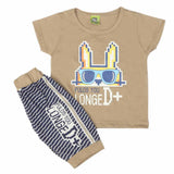 Newborn Boys Half Sleeves Suit - Beige, Kids, NB Boys Sets And Suits, Chase Value, Chase Value
