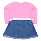 Girls Full Sleeves Frock - Pink, Kids, Girls Frocks, Chase Value, Chase Value