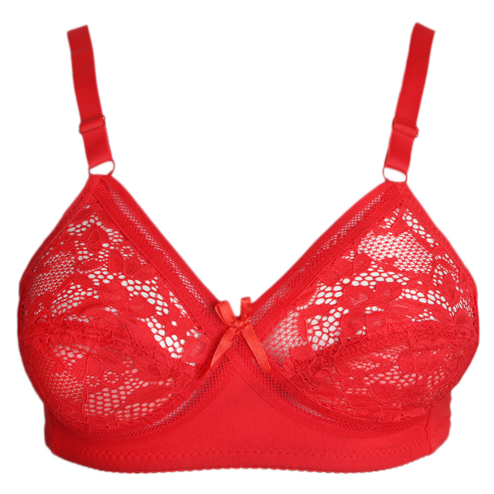 Women's Net Bra - Red, Women, Bras, Chase Value, Chase Value
