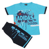 Boys Short Suit - Blue, Kids, Boys Sets And Suits, Chase Value, Chase Value