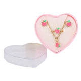 Girls Locket Set - Dark Pink, Kids, Jewellery Sets, Chase Value, Chase Value
