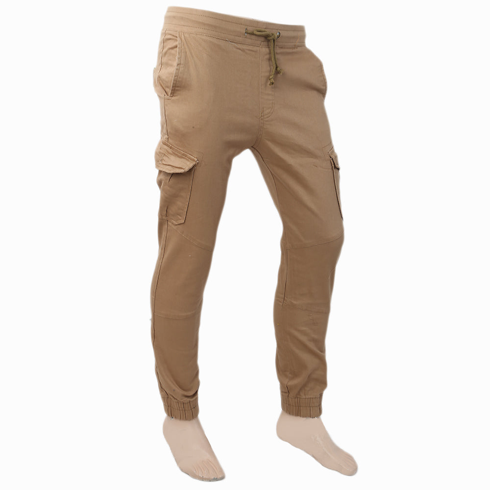 Men's Cotton Pant - Khaki, Men, Casual Pants And Jeans, Chase Value, Chase Value