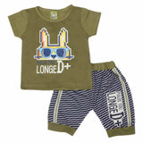 Newborn Boys Half Sleeves Suit - Green, Kids, NB Boys Sets And Suits, Chase Value, Chase Value