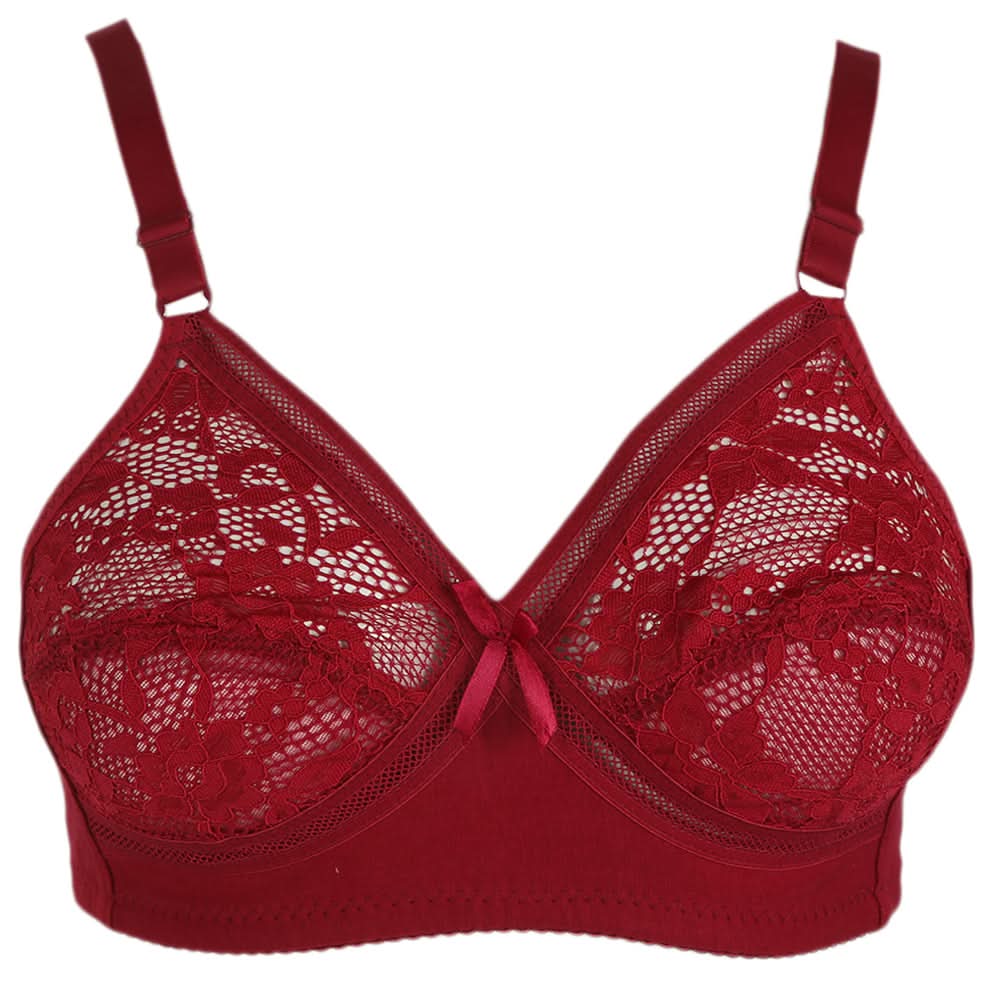 Women's Net Bra - Maroon, Women, Bras, Chase Value, Chase Value