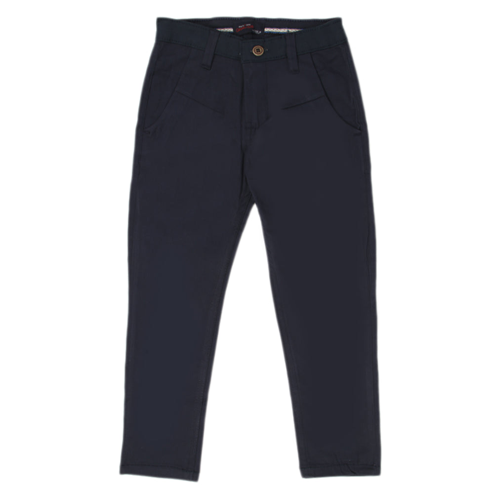 Boys Cotton Pant - Navy Blue, Kids, Boys Pants, Chase Value, Chase Value