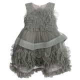 Girls Fancy Frock - Grey, Girls Frocks, Chase Value, Chase Value