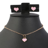 Girls Locket Set - Pink, Kids, Jewellery Sets, Chase Value, Chase Value