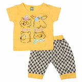 Newborn Boys Half Sleeves Suit - Yellow, Kids, NB Boys Sets And Suits, Chase Value, Chase Value