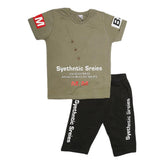 Boys Half Sleeves Suit (2226) - Green, Kids, Boys Sets And Suits, Chase Value, Chase Value
