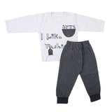 Newborn Boys Suit Full Sleeves (01001) - Navy Blue, Kids, NB Boys Sets And Suits, Chase Value, Chase Value