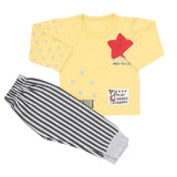Newborn Boys Suit Full Sleeves (01031) - Yellow, Kids, NB Boys Sets And Suits, Chase Value, Chase Value