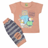 Newborn Boys Half Sleeves Suit - Peach, Kids, NB Boys Sets And Suits, Chase Value, Chase Value