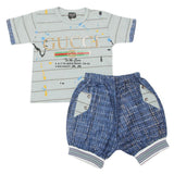 Boys Short Suit - Cyan, Kids, Boys Sets And Suits, Chase Value, Chase Value