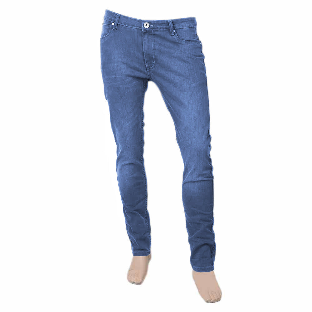 Men's Denim Pant - Blue, Men, Casual Pants And Jeans, Chase Value, Chase Value