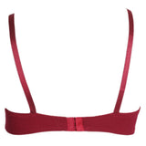 Women's Cotton Bra (B13217) - Maroon, Women, Bras, Chase Value, Chase Value