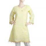 Women's Stitched Kurti - Yellow, Women, Ready Kurtis, Chase Value, Chase Value