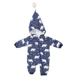 Newborn Boys Full Sleeves Romper - Blue, Kids, New Born Boys Rompers, Chase Value, Chase Value