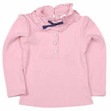 Girls Full Sleeves T Shirt - Peach, Kids, Girls T-Shirts, Chase Value, Chase Value