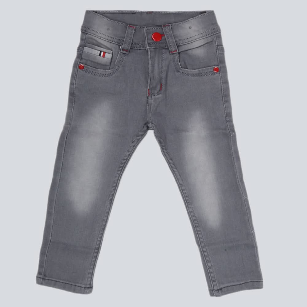 Boys Denim Pant - Grey, Kids, Boys Pants, Chase Value, Chase Value