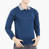 Men's Full Sleeves T-Shirt - Blue, Men's T-Shirts & Polos, Chase Value, Chase Value
