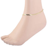 Women's Anklet - Golden, Women, Foot Jewellery, Chase Value, Chase Value