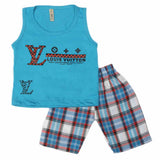 Boys Sando Suit - Blue, Kids, Boys Sets And Suits, Chase Value, Chase Value